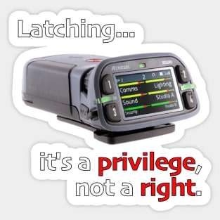 Latching is a Privilege (Bolero) Sticker